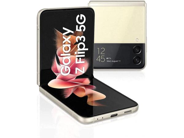 SAMSUNG Galaxy Z Flip 3 8+128gb 5g Crema Garanzia 24 Mesi EUROPA gestibile in ITALIA